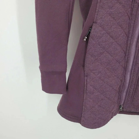 Be‎ Boundless Thermo-Lock Melange Quilted Jacket Maroon Size S - Picture 6 of 11